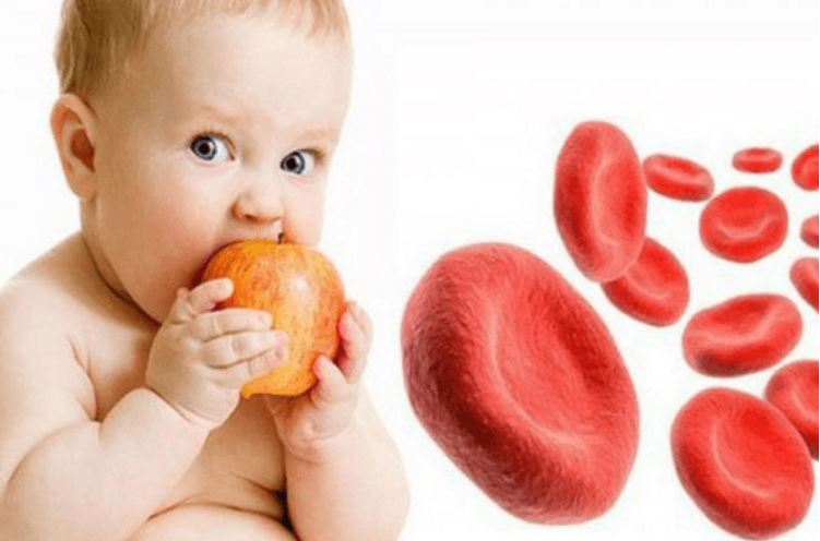 Thiếu sắt ở trẻ là nguyên nhân dẫn đến tình trạng thiếu máu